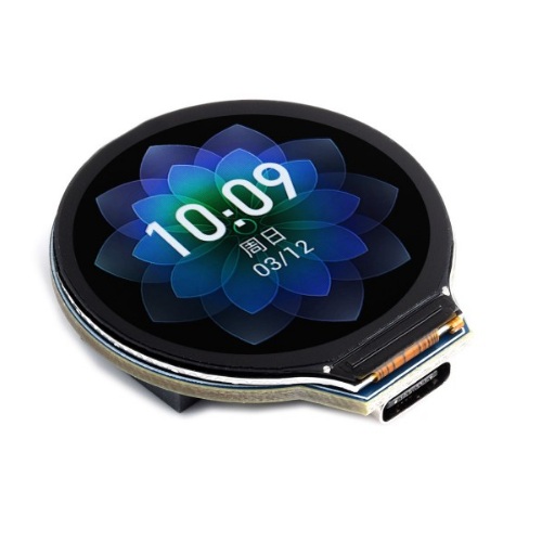 Placa de desarrollo ESP32-S3, procesador de doble núcleo LX7 de 32 bits, integra el chip controlador de pantalla GC9A01, con LCD redondo IPS de 1,28 pulgadas