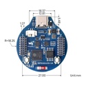 Placa de desarrollo ESP32-S3, procesador de doble núcleo LX7 de 32 bits, integra el chip controlador de pantalla GC9A01, con LCD redondo IPS de 1,28 pulgadas