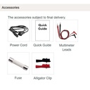 Multímetro digital de mesa OWON de 6 1/2 dígitos. XDM6061