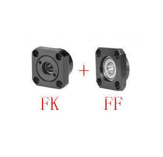 Rodamientos soporte para eje guía o varilla roscada T8 de 8mm