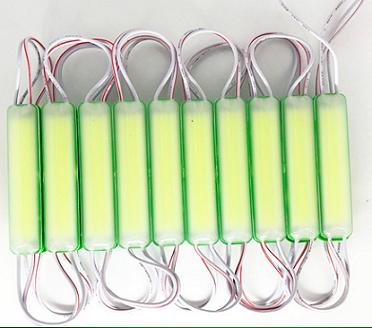 LED 12V 1W Verde impermeable conexión en cascada para avisos