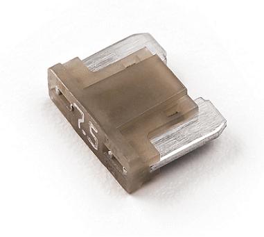 Mini fusible de bajo perfil vehicular 7.5A