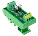 Driver de salida para PLC con Mosfet IRFZ44 optoacoplado de 2 canales