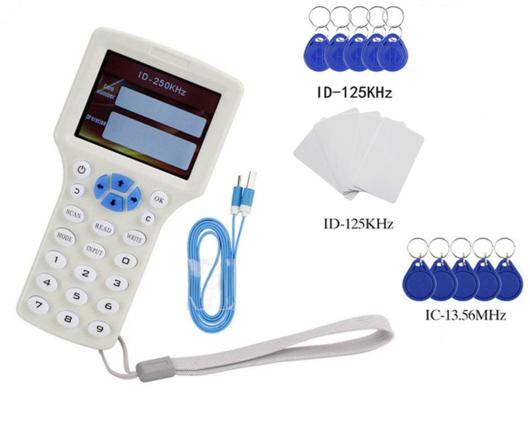 Lector/Duplicador de tarjetas RFID