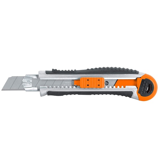 Bisturí metálico, trabajo pesado, 18mm-TRUPER EXPERT