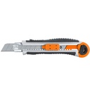 Bisturí metálico, trabajo pesado, 18mm-TRUPER EXPERT