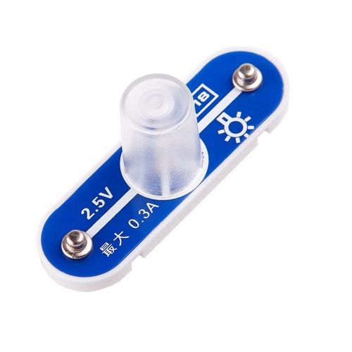 [DBOLO-18] Bloque de construcción electrónica. Bombillo 2.5V