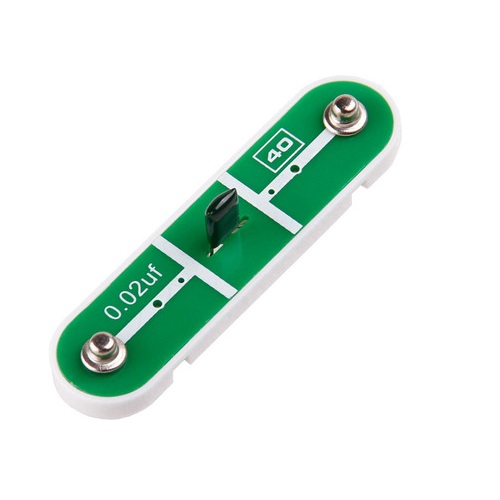 [DBOLO-40] Bloque de construcción electrónica. Capacitor 0.02uf