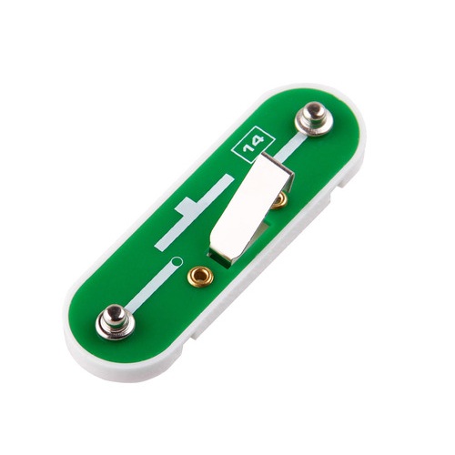 [DBOLO-14] Bloque de construcción electrónica. Pulsador interruptor 