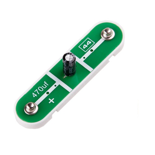 [DBOLO-44] Bloque de construcción electrónica. Capacitor 470uf