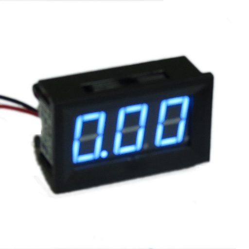 Amperímetro de 5 Amp-7 Segmentos