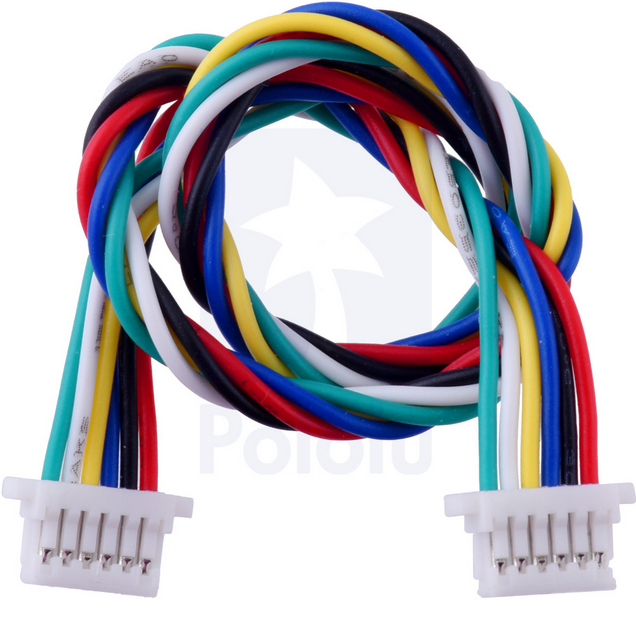 Cable Estilo JST SH Hembra-Hembra de 6 Pines 25cm