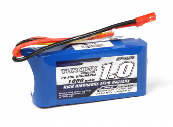 Turnigy 1000mAh 3S Lipo 20C