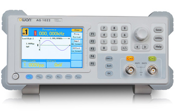Generador de formas de onda OWON AG1012. 10MHz, 2 canales, 14 bits