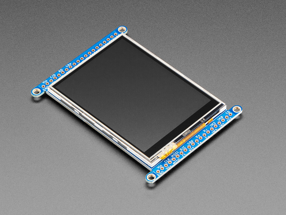Pantalla LCD TFT de 2,8" con placa de expansión para pantalla táctil y tarjeta MicroSD