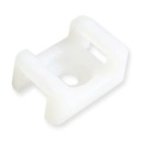 Base para cintas de amarre HC-1. 3mm. Blanco