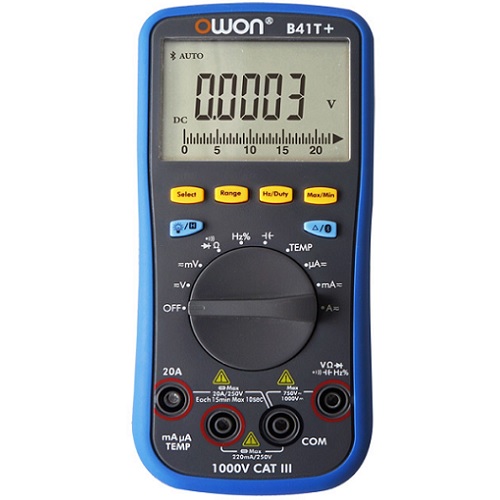 Multímetro digital Bluetooth B41T+. Owon