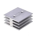 Disipador de calor para puente rectificador 35x35x17mm