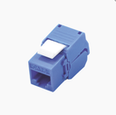 Jack RJ45 CAT6 Sin Herramienta (Tool-Less) Azul