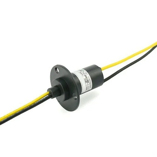 Anillo colector para brazo robótico de 2 circuitos. 2A, 12.5mm