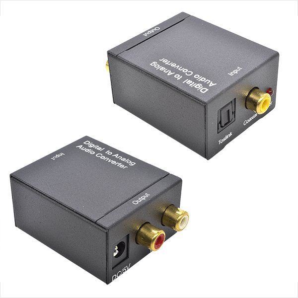 Convertidor de Audio Óptico a RCA