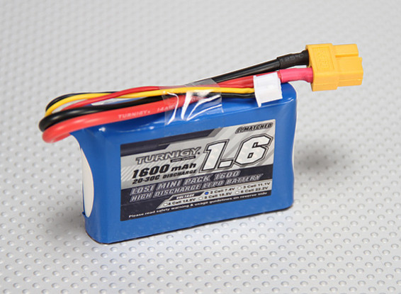 Turnigy 1600mAh 20C 2S Losi Mini SCT Pack