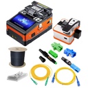 Kit de herramientas para conexión de fibra óptica. Básico