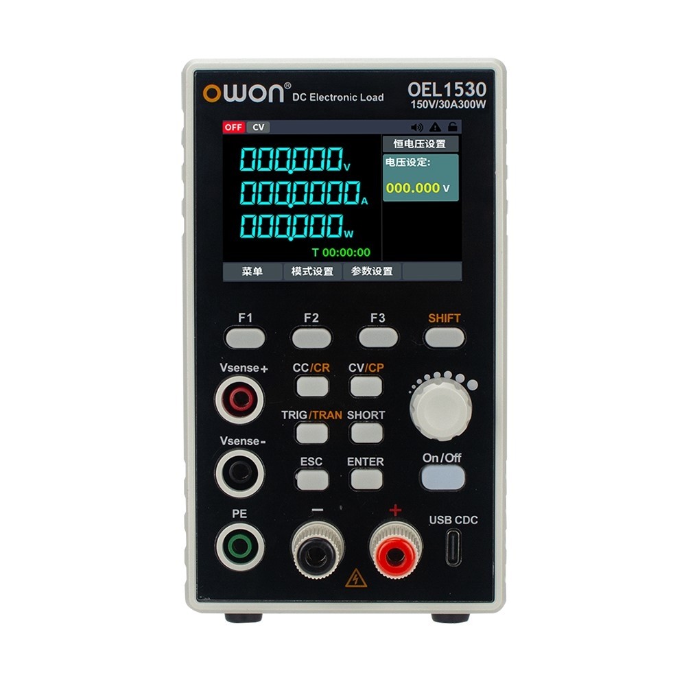 Carga electrónica 150V 30A. Owon