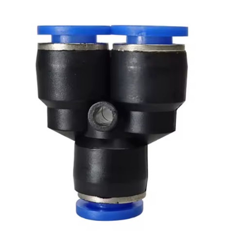 [PY-4MM] Acople rápido en Y para tubo de aire de 4mm PE