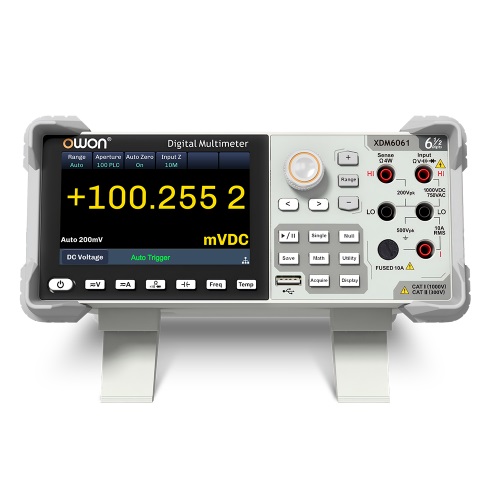 Multímetro digital de mesa OWON de 6 1/2 dígitos. XDM6061