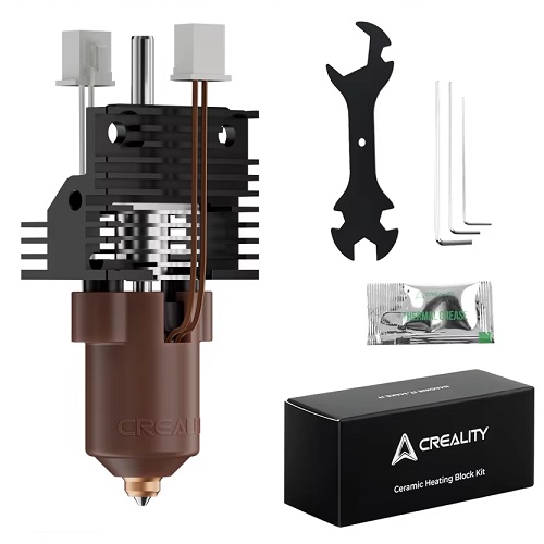 Kit bloque calefactor para Creality K1C/K1 MAX. Con disipador. Creality oficial original