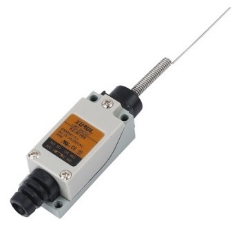 Final de carrera, barra delgada corta 250VAC/5A