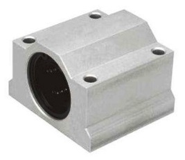 Bloque de deslizamiento lineal, para eje de 8mm
