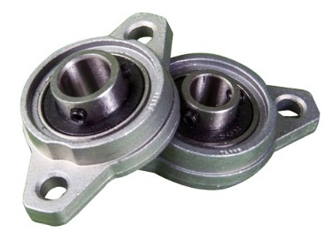 Cojinete con rodamiento horizontal, para eje de 8mm (unidad)