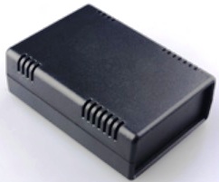 Caja plástica, instrumentación, 105x75x36mm