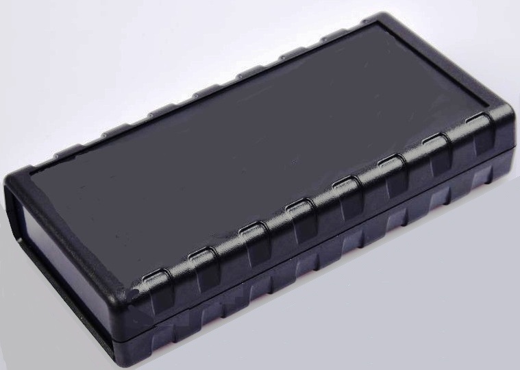 Caja plástica, instrumentación, 140x68.5x28mm