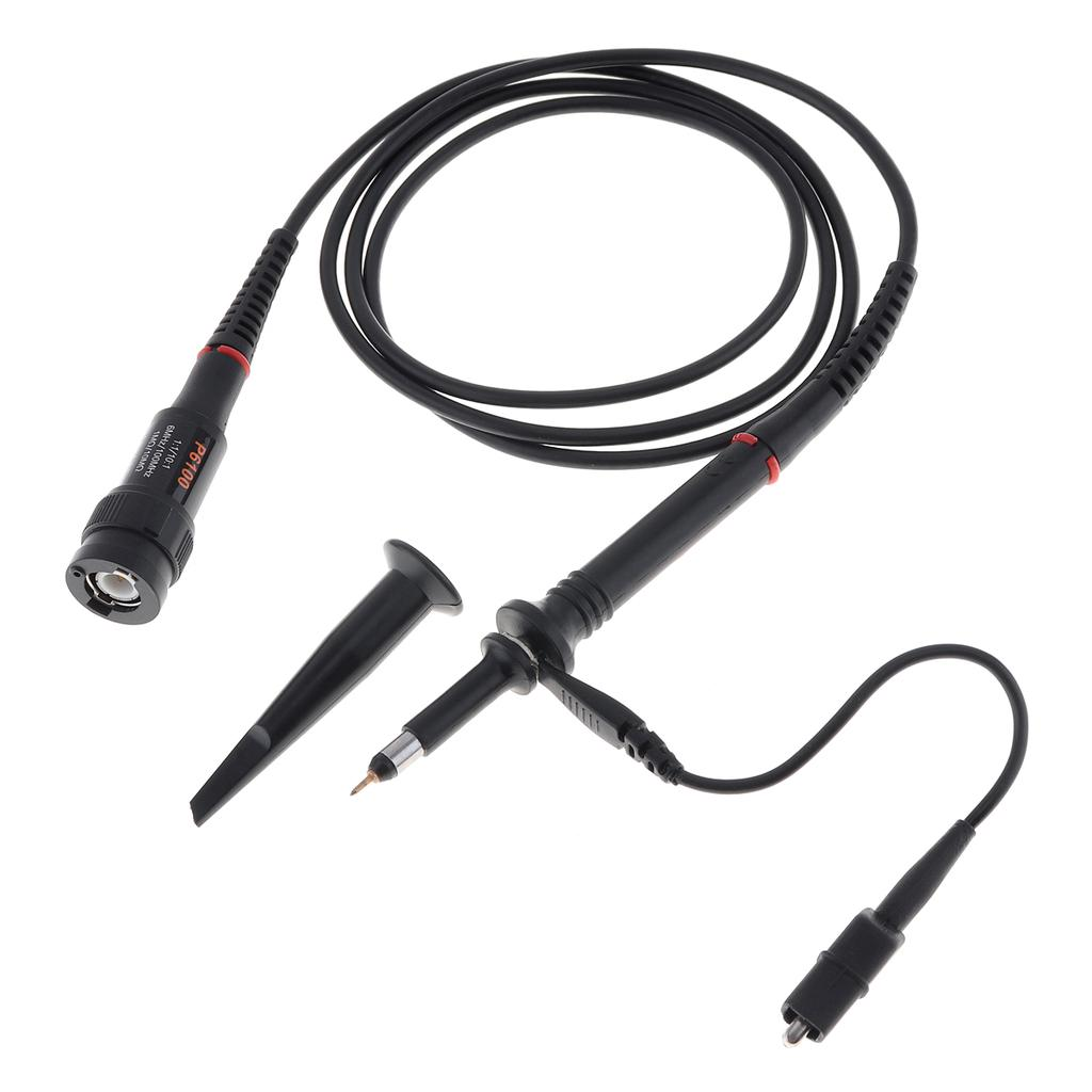 Kit de Cables de Prueba de osciloscopio para HP TektronixRig Riol Atten Owon Siglent P6100 100 MHz 10:1 