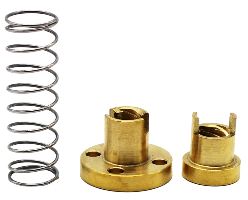 Tuerca T2 anti retroceso, 8mm Para varilla de 2mm