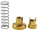 Tuerca T2 anti retroceso, 8mm Para varilla de 2mm