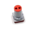 Voltímetro-Amperímetro 20-500VAC, 0-100A pantalla LED roja