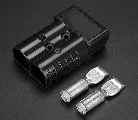 Conector para batería de alta corriente 120A 600V-Negro