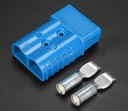 Conector para batería de alta corriente 50A 600V-Azul