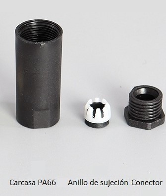 Conector impermeable M8 hembra de 6 pines aéreo de ALTA CALIDAD