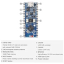 Microcontrolador ESP32-S3, placa de desarrollo Wi-Fi de 2.4GHz. Con pines