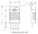 Sensor de temperatura y humedad AM2302/DHT22