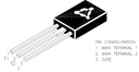 Triac BT134 500V 4A