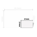 Mini tarjeta NFC NTAG215 13.56MHz