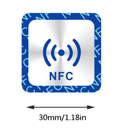 Sticker NFC NTAG213 13.56MHz. Anti-metal