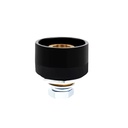Conector de alta corriente para máquina de soldadura. DKJ10-25 hembra negro
