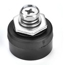 Conector de alta corriente para máquina de soldadura. DKJ10-25 hembra negro